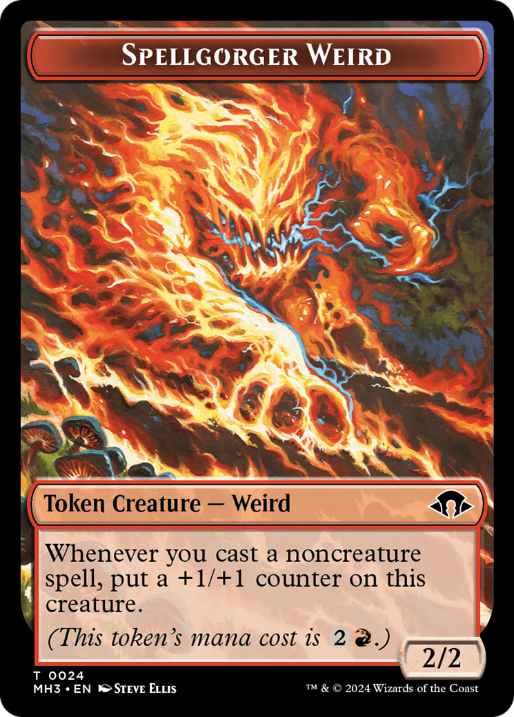 Eldrazi Spawn // Spellgorger Weird Double-Sided Token [Modern Horizons 3 Tokens] | I Want That Stuff Brandon