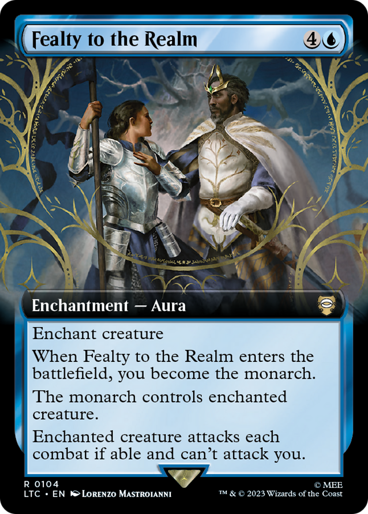 Fealty to the Realm (Extended Art) [The Lord of the Rings: Tales of Middle-Earth Commander] | I Want That Stuff Brandon