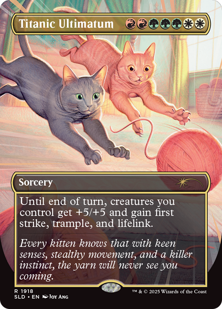 Titanic Ultimatum (1918) (Rainbow Foil) [Secret Lair Drop Series] | I Want That Stuff Brandon