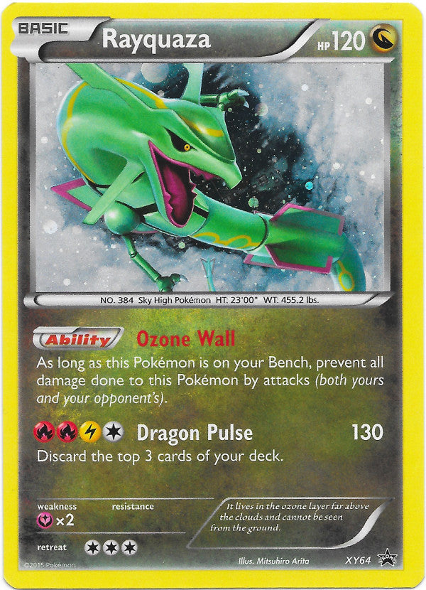 Rayquaza (XY64) (Jumbo Card) [XY: Black Star Promos] | I Want That Stuff Brandon