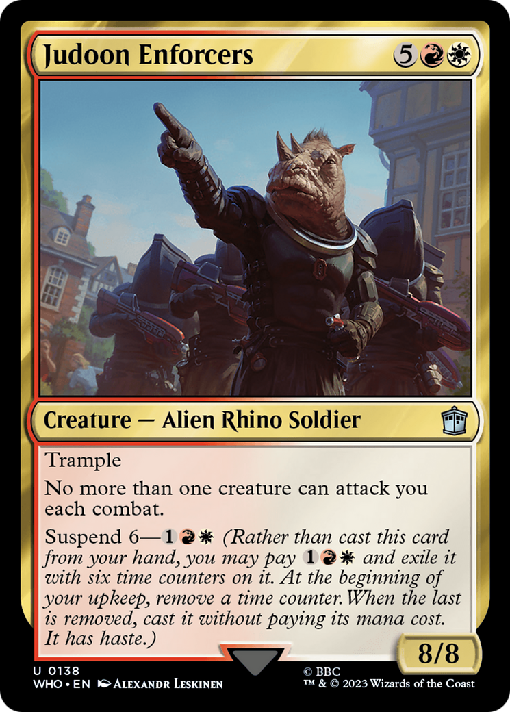 Judoon Enforcers [Doctor Who] | I Want That Stuff Brandon
