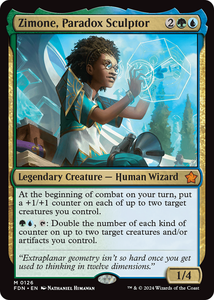 Zimone, Paradox Sculptor [Foundations] | I Want That Stuff Brandon