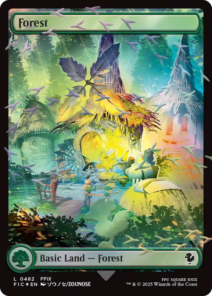 Forest (Chocobo Track Foil) [FINAL FANTASY Commander] | I Want That Stuff Brandon