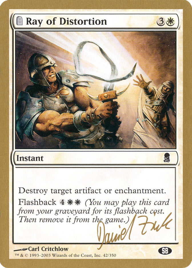 Ray of Distortion (Daniel Zink) (SB) [World Championship Decks 2003] | I Want That Stuff Brandon