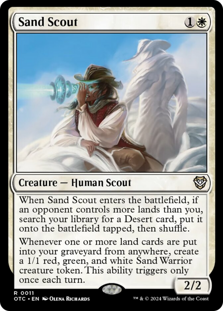 Sand Scout [Outlaws of Thunder Junction Commander] | I Want That Stuff Brandon