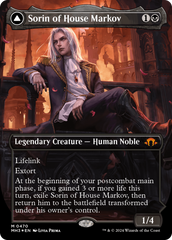 Sorin of House Markov // Sorin, Ravenous Neonate (Borderless) (Textured Foil) [Modern Horizons 3] | I Want That Stuff Brandon