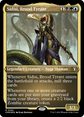 Sidisi, Brood Tyrant (Foil Etched) [Commander Masters] | I Want That Stuff Brandon