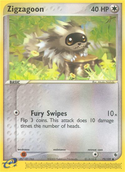 Zigzagoon (79/109) [EX: Ruby & Sapphire] | I Want That Stuff Brandon