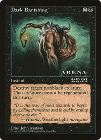 Dark Banishing (Oversized) [Oversize Cards] | I Want That Stuff Brandon