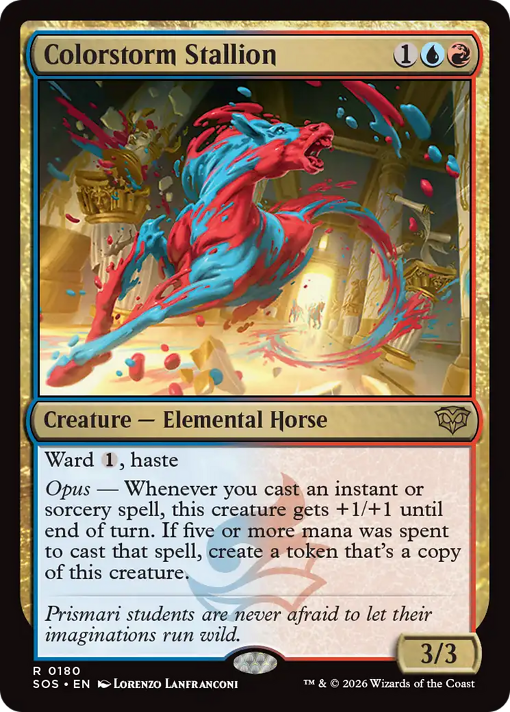 Colorstorm Stallion [Secrets of Strixhaven] | I Want That Stuff Brandon