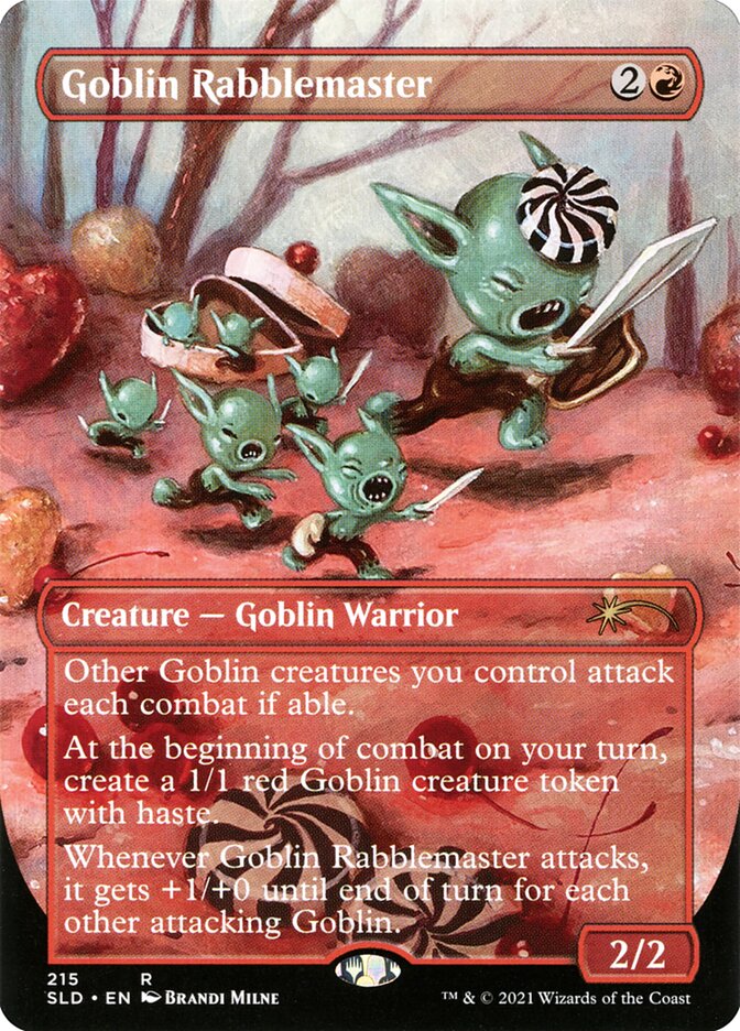 Goblin Rabblemaster [Secret Lair Drop Series] | I Want That Stuff Brandon