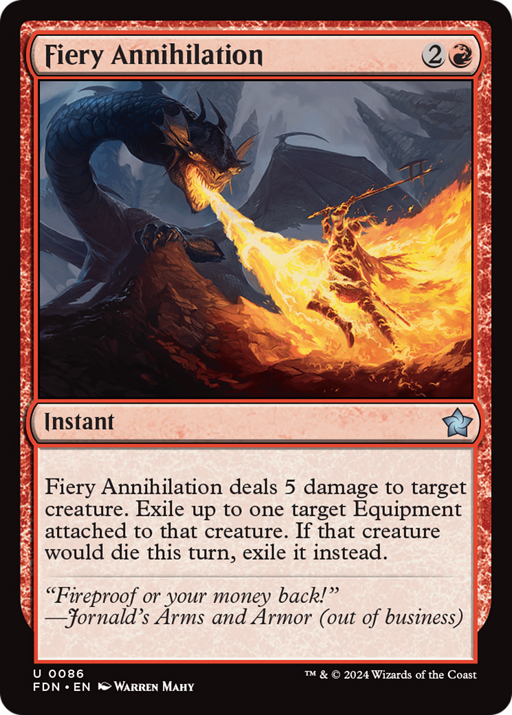 Fiery Annihilation [Foundations] | I Want That Stuff Brandon