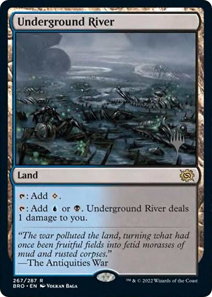Underground River (Promo Pack) [The Brothers' War Promos] | I Want That Stuff Brandon