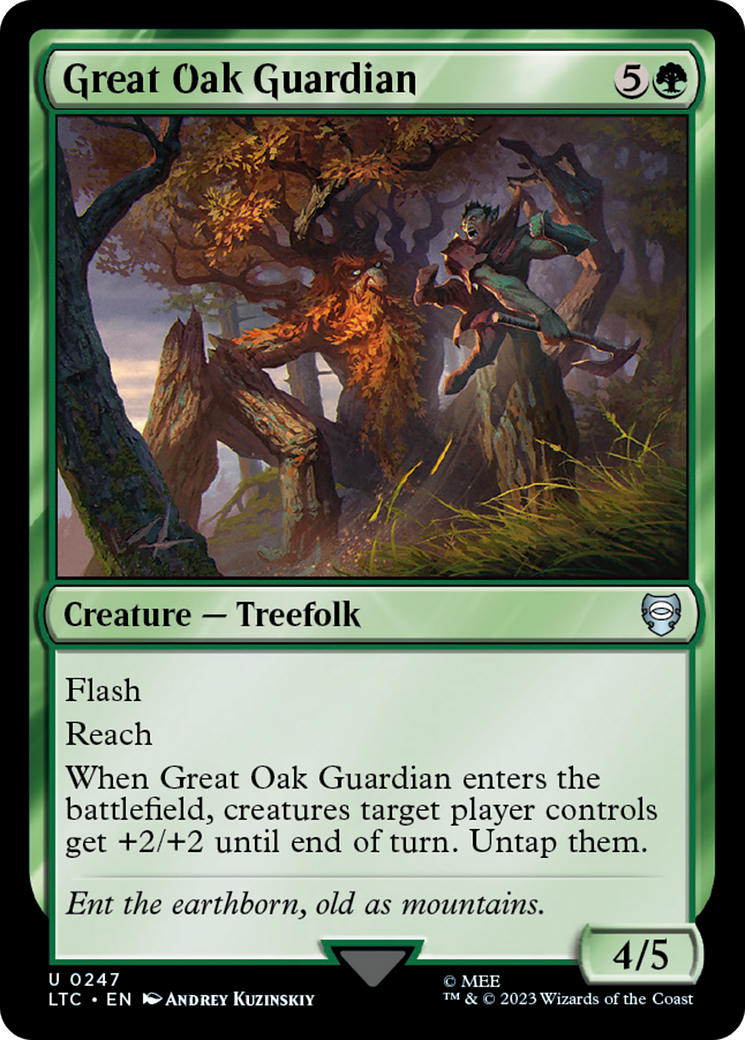 Great Oak Guardian [The Lord of the Rings: Tales of Middle-Earth Commander] | I Want That Stuff Brandon