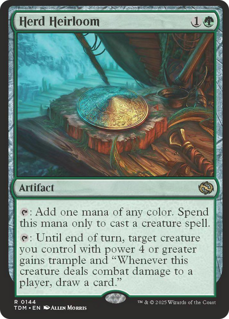 Herd Heirloom [Tarkir: Dragonstorm] | I Want That Stuff Brandon