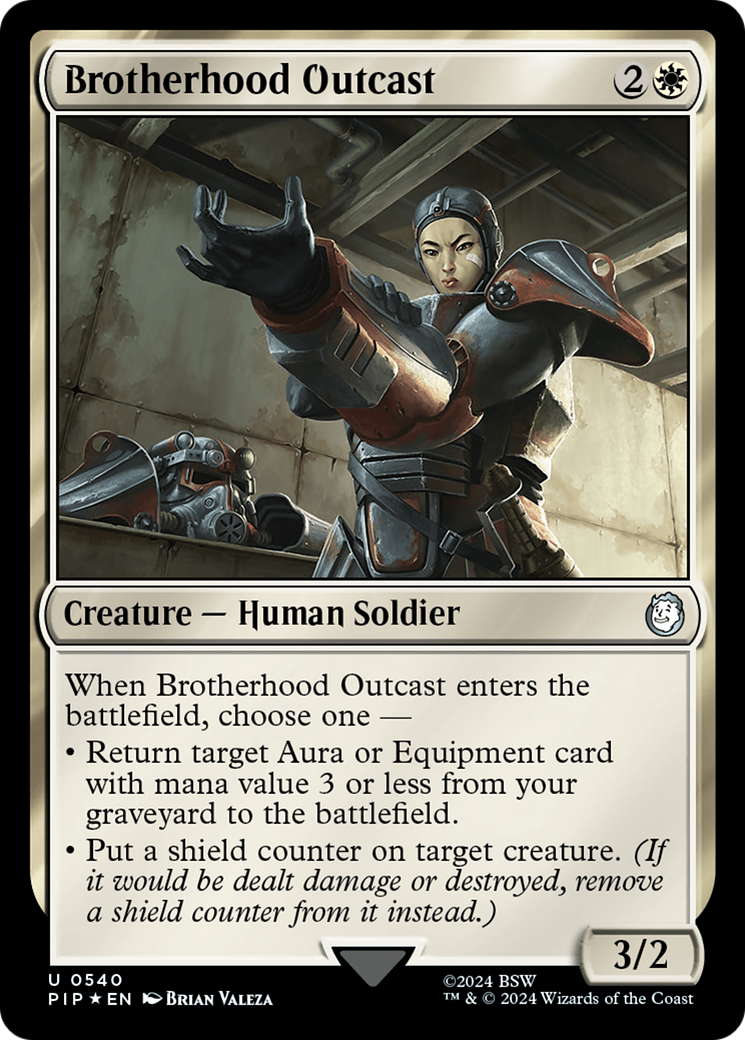 Brotherhood Outcast (Surge Foil) [Fallout] | I Want That Stuff Brandon