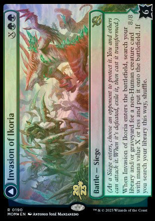 Invasion of Ikoria // Zilortha, Apex of Ikoria [March of the Machine Prerelease Promos] | I Want That Stuff Brandon