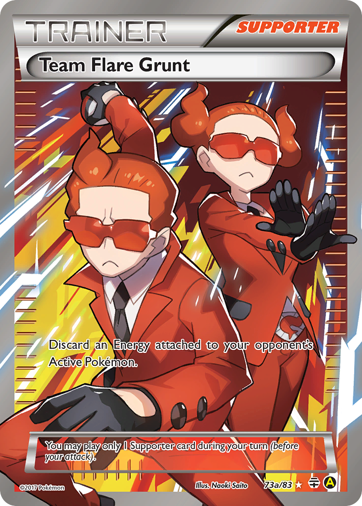 Team Flare Grunt (73a/83) [Alternate Art Promos] | I Want That Stuff Brandon