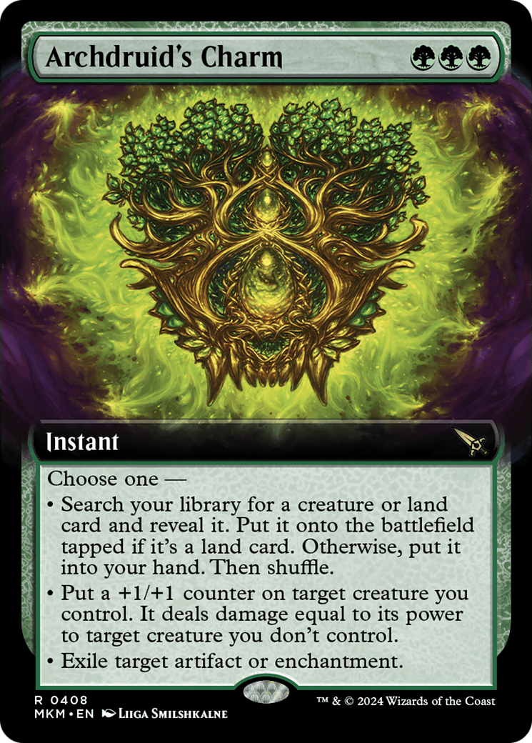 Archdruid's Charm (Extended Art) [Murders at Karlov Manor] | I Want That Stuff Brandon