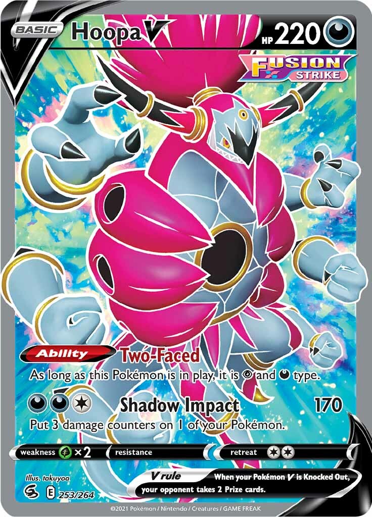 Hoopa V (253/264) [Sword & Shield: Fusion Strike] | I Want That Stuff Brandon