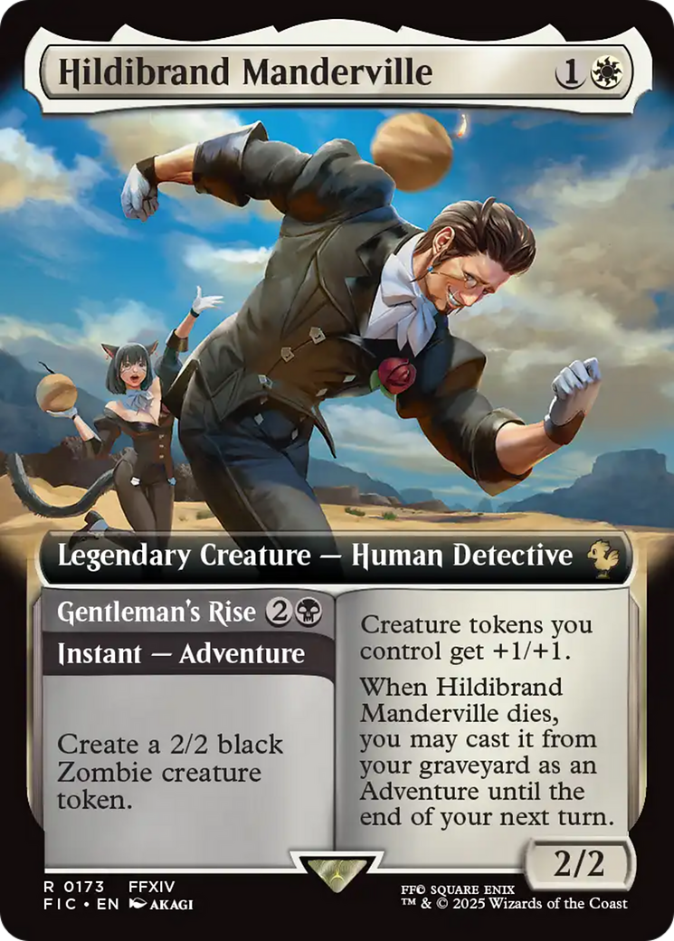 Hildibrand Manderville // Gentleman's Rise (Extended Art) [FINAL FANTASY Commander] | I Want That Stuff Brandon