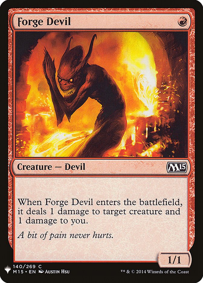 Forge Devil [Mystery Booster] | I Want That Stuff Brandon