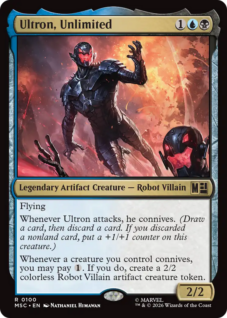 Ultron, Unlimited (Surge Foil) [Marvel Super Heroes Commander] | I Want That Stuff Brandon