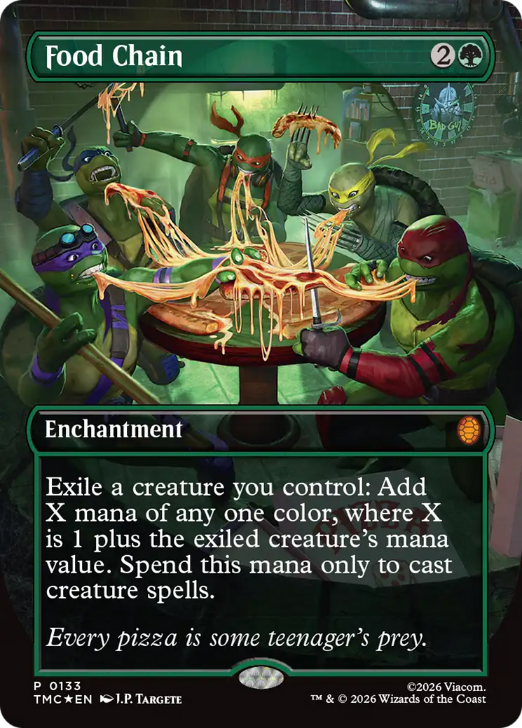 Food Chain (Borderless) [Teenage Mutant Ninja Turtles Commander] | I Want That Stuff Brandon