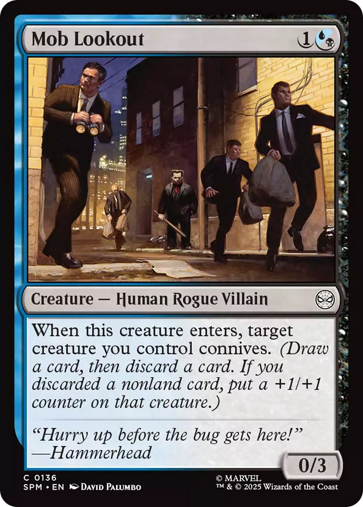 Mob Lookout [Marvel's Spider-Man] | I Want That Stuff Brandon