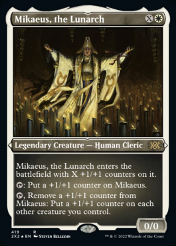 Mikaeus, the Lunarch (Foil Etched) [Double Masters 2022] | I Want That Stuff Brandon