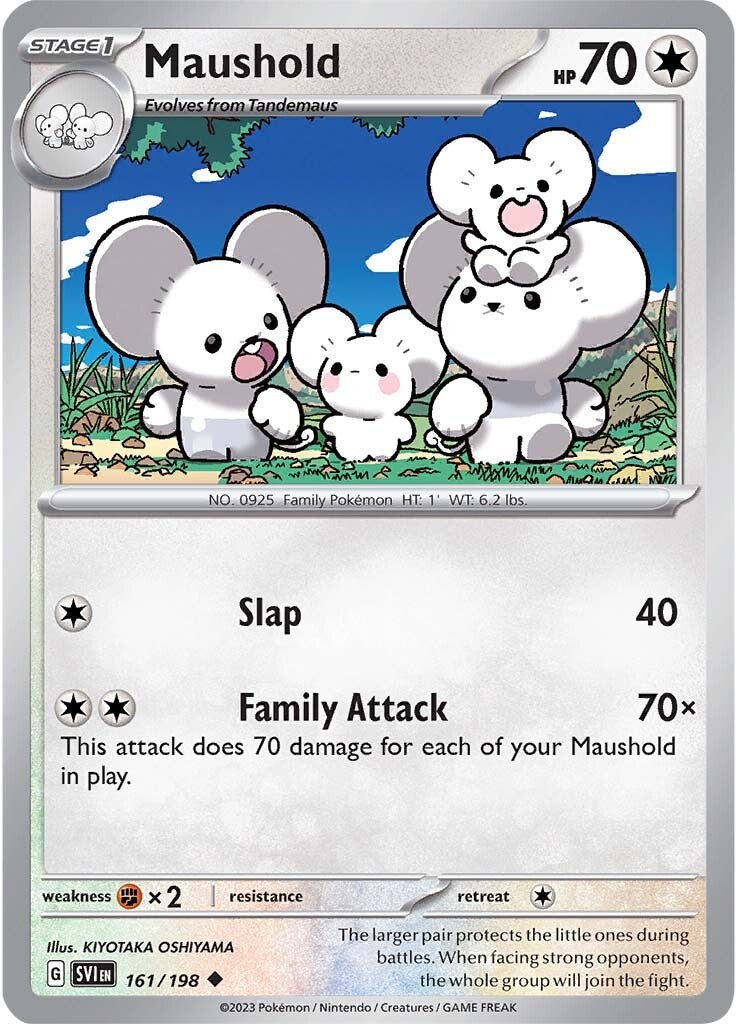 Maushold (161/198) [Scarlet & Violet: Base Set] | I Want That Stuff Brandon