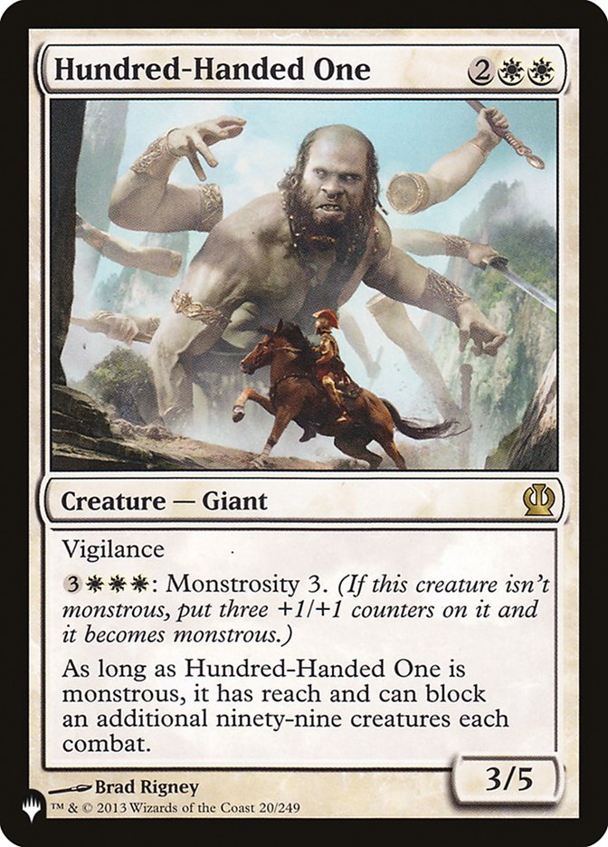 Hundred-Handed One [The List] | I Want That Stuff Brandon