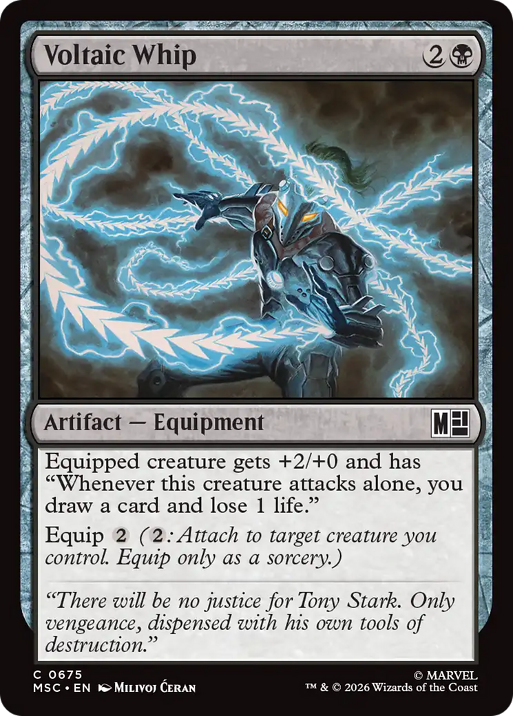 Voltaic Whip [Marvel Super Heroes Commander] | I Want That Stuff Brandon