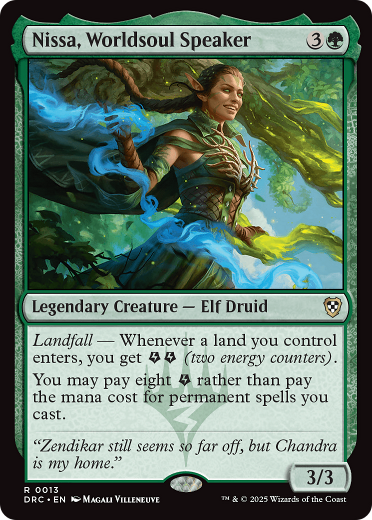 Nissa, Worldsoul Speaker [Aetherdrift Commander] | I Want That Stuff Brandon
