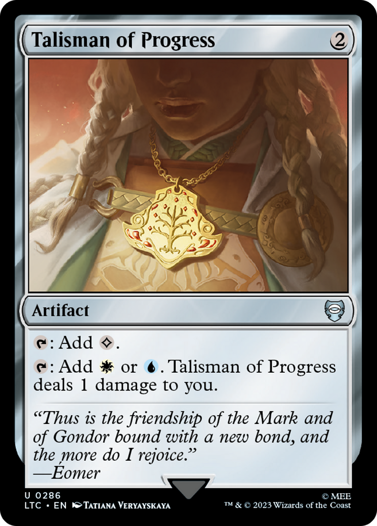 Talisman of Progress [The Lord of the Rings: Tales of Middle-Earth Commander] | I Want That Stuff Brandon