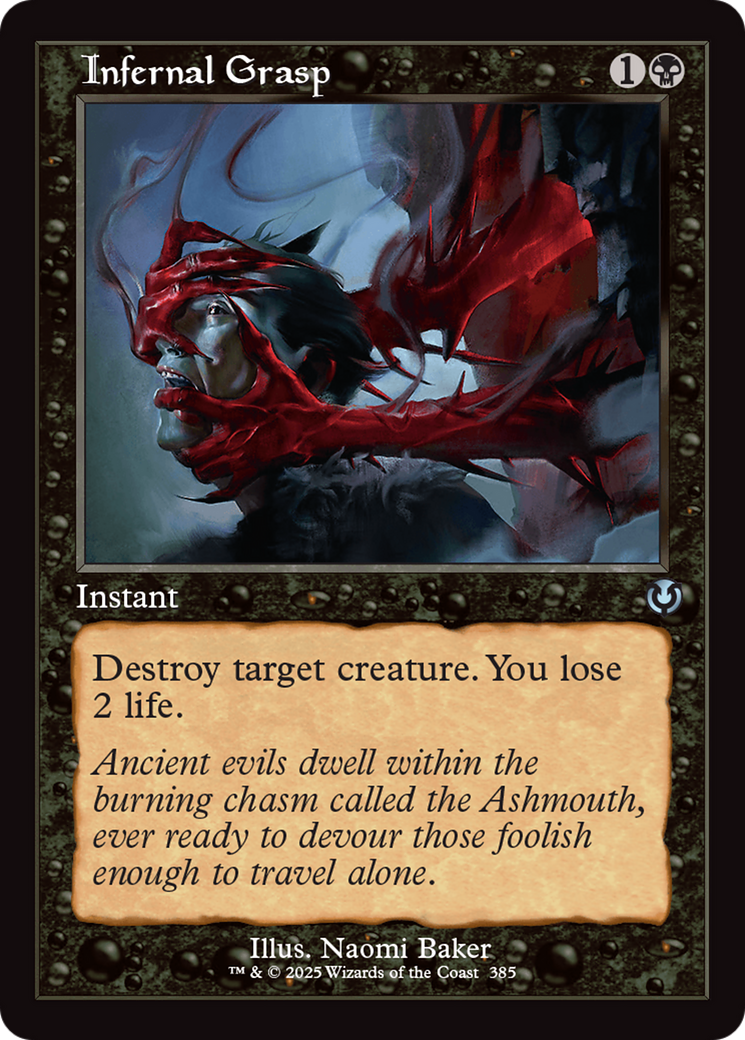 Infernal Grasp (Retro Frame) [Innistrad Remastered] | I Want That Stuff Brandon