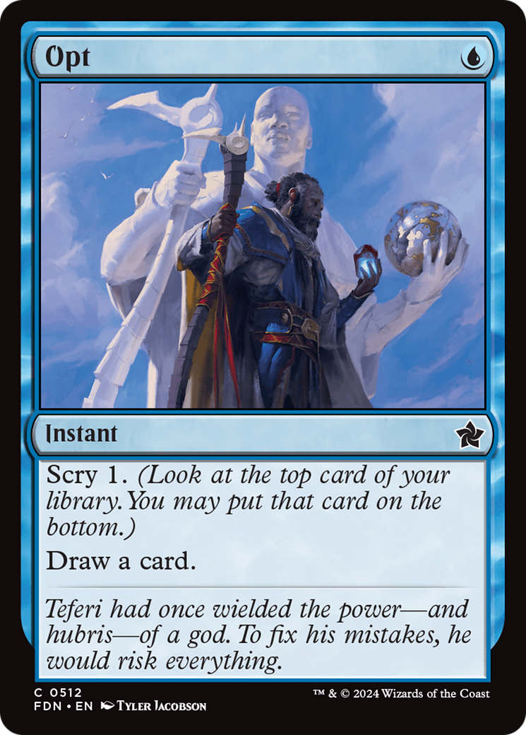 Opt [Foundations] | I Want That Stuff Brandon