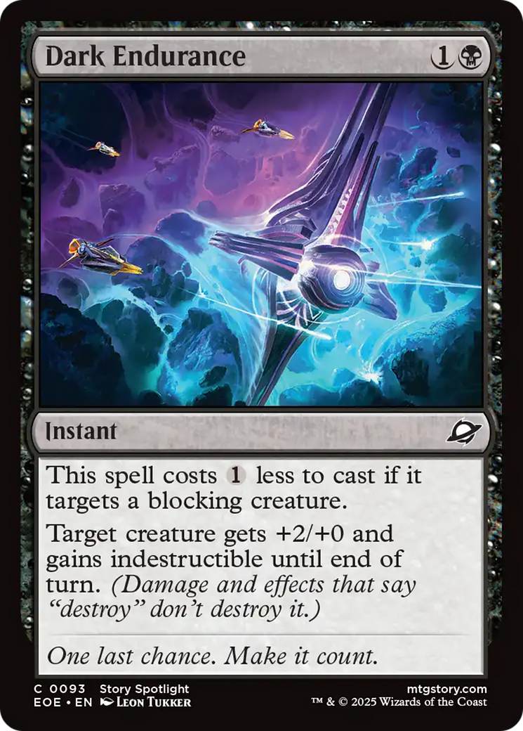 Dark Endurance [Edge of Eternities] | I Want That Stuff Brandon
