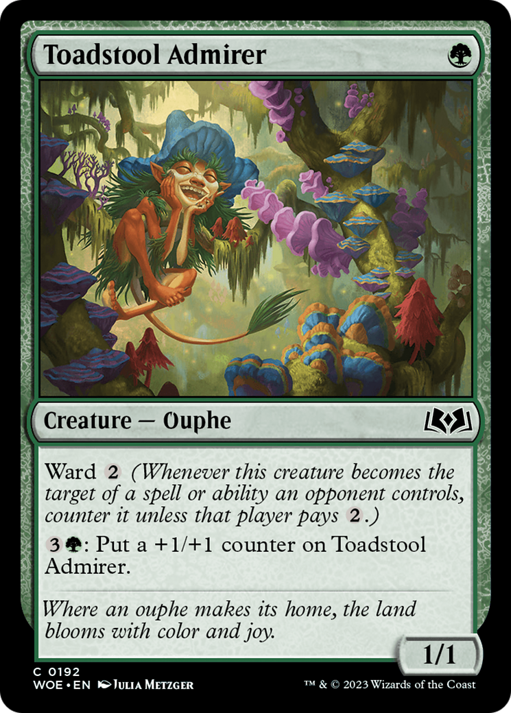 Toadstool Admirer [Wilds of Eldraine] | I Want That Stuff Brandon