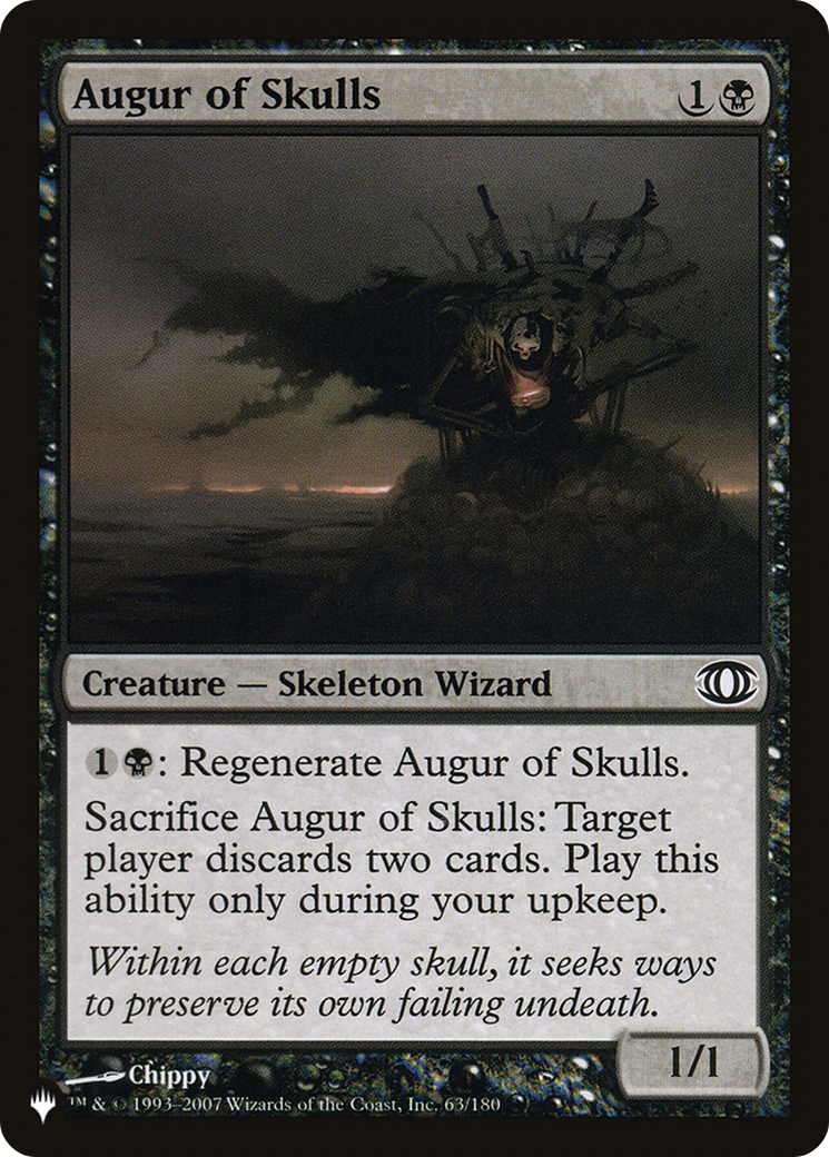 Augur of Skulls [The List Reprints] | I Want That Stuff Brandon