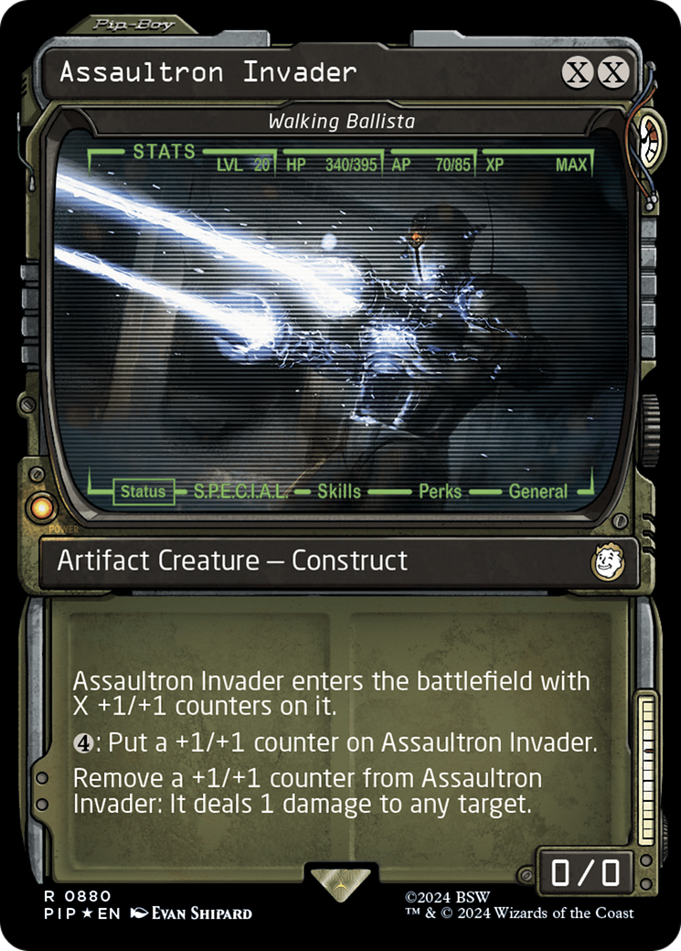 Assaultron Invader - Walking Ballista (Surge Foil) [Fallout] | I Want That Stuff Brandon