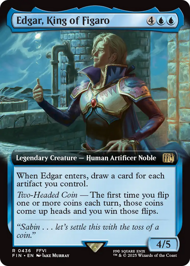 Edgar, King of Figaro (Extended Art) [FINAL FANTASY] | I Want That Stuff Brandon