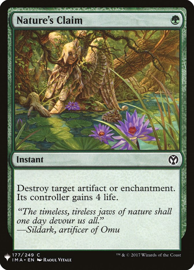 Nature's Claim [Mystery Booster] | I Want That Stuff Brandon