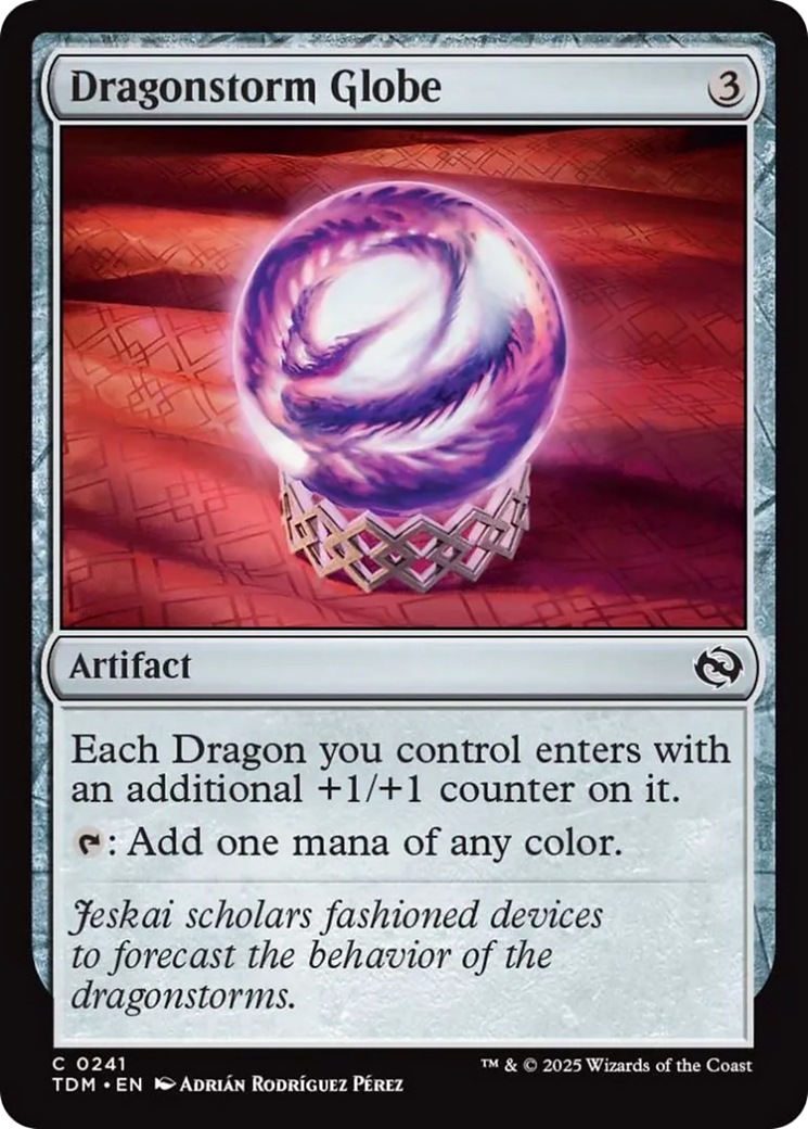 Dragonstorm Globe [Tarkir: Dragonstorm] | I Want That Stuff Brandon