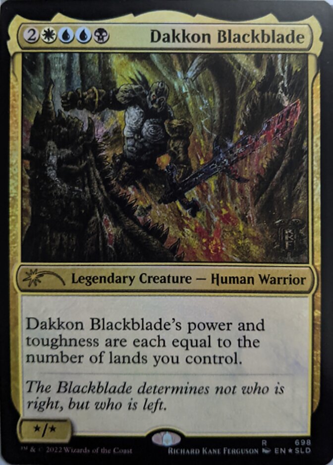 Dakkon Blackblade [Secret Lair Drop Promos] | I Want That Stuff Brandon