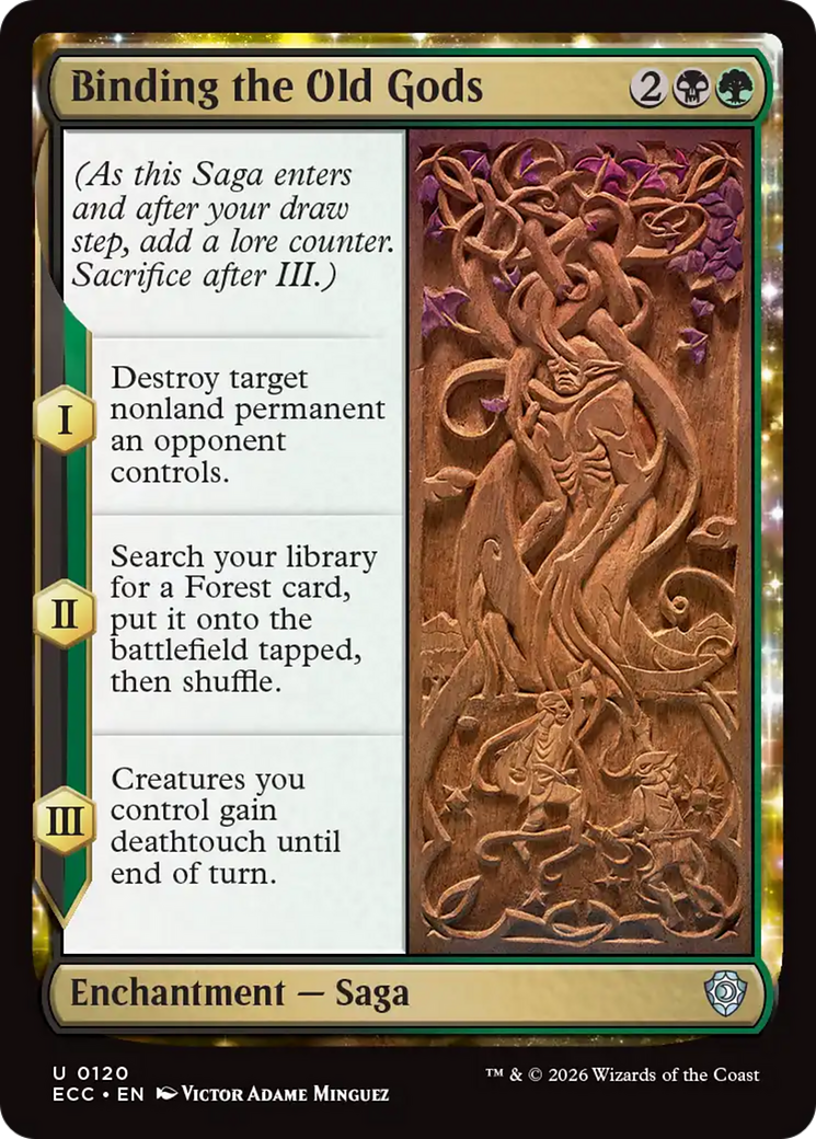 Binding the Old Gods [Lorwyn Eclipsed Commander] | I Want That Stuff Brandon
