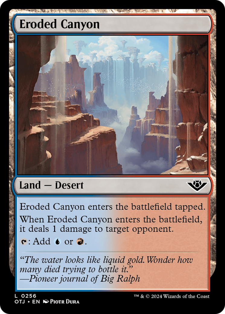 Eroded Canyon [Outlaws of Thunder Junction] | I Want That Stuff Brandon