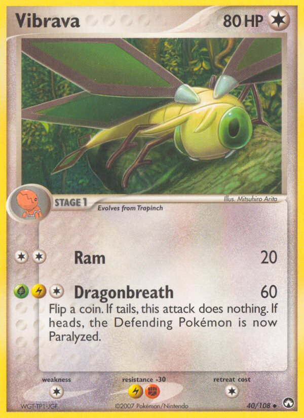 Vibrava (40/108) [EX: Power Keepers] | I Want That Stuff Brandon