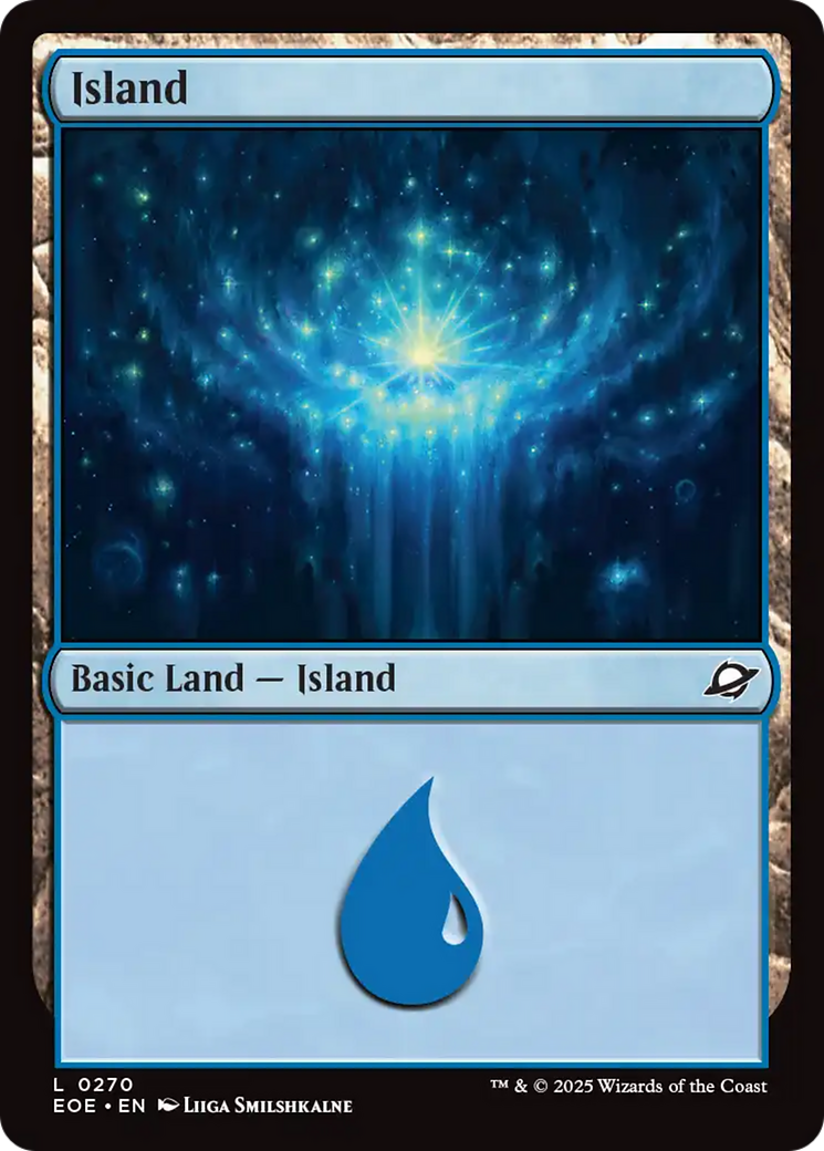 Island (0270) [Edge of Eternities] | I Want That Stuff Brandon