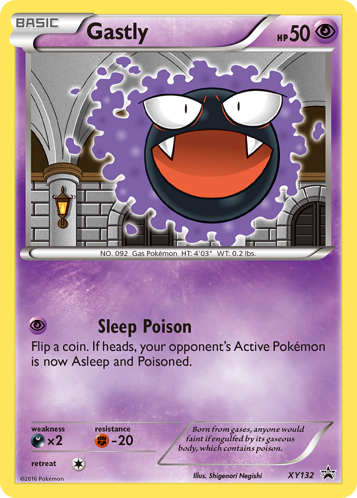 Gastly (XY132) [XY: Black Star Promos] | I Want That Stuff Brandon